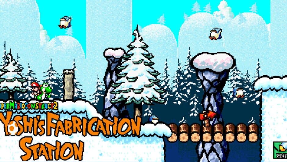 Super Mario Construct 2: Yoshi's Fabrication Station artwork 2