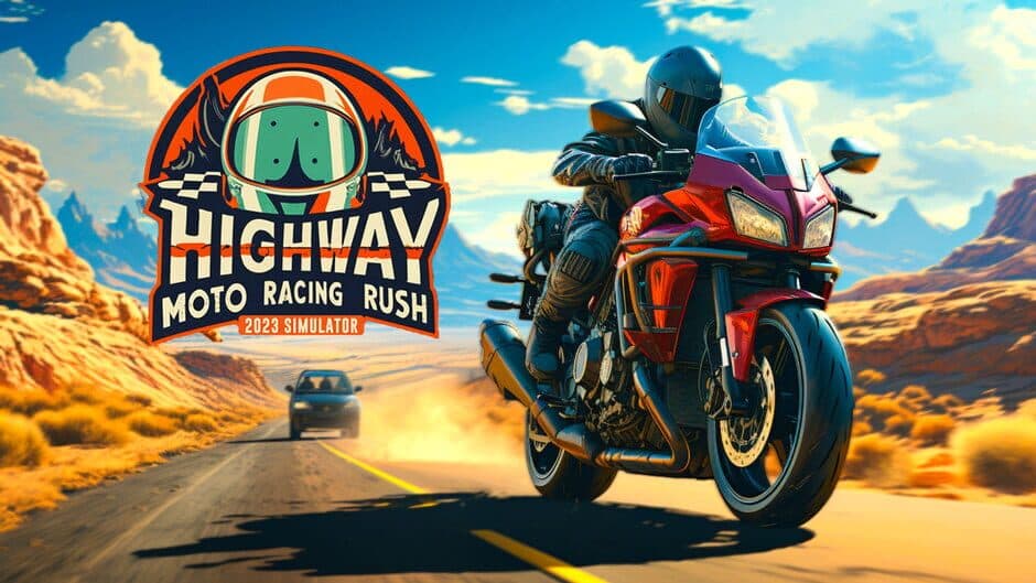 Highway Moto Racing Rush 2023 Simulator artwork 1