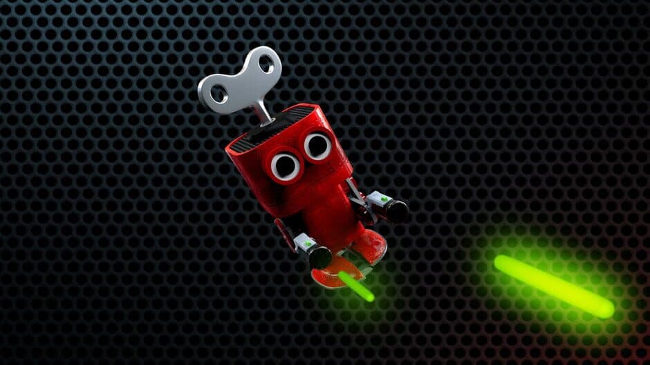 A-Red Walking Robot artwork 1