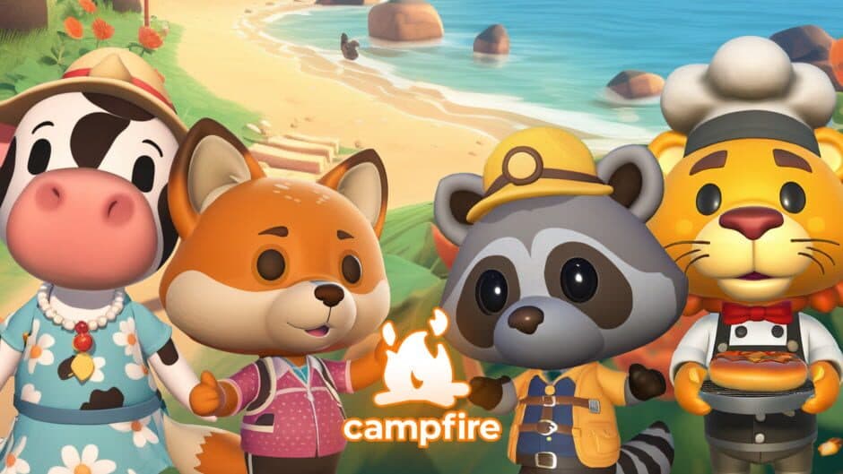 Campfire Cozy Friends artwork 2