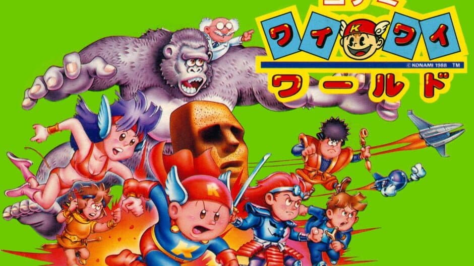 Konami Wai-wai World artwork 1