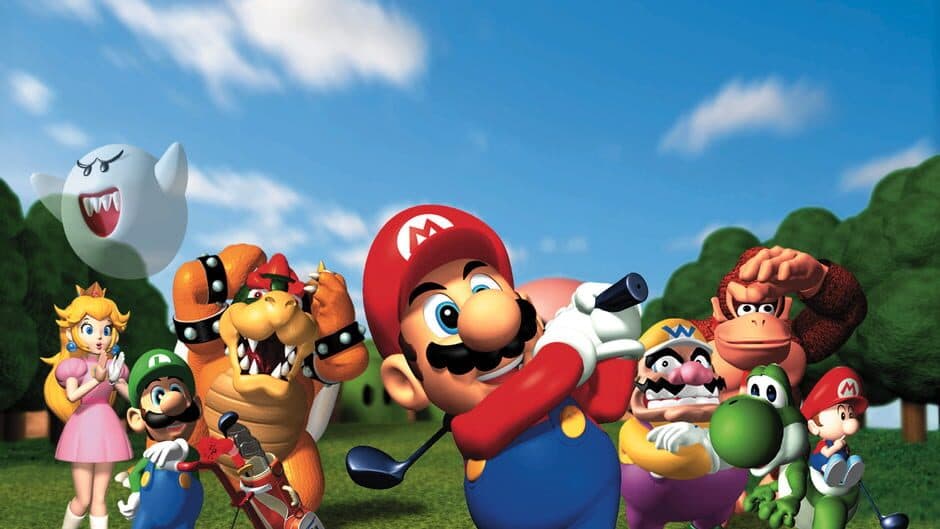 Mario Golf artwork 4