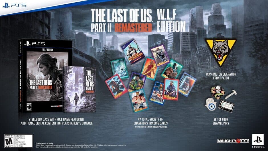 The Last of Us Part II Remastered: W.L.F. Edition artwork 1