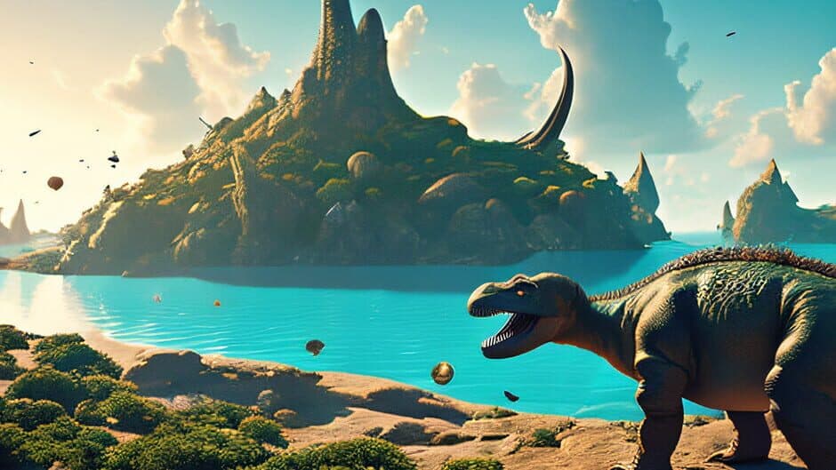 VR Dinosaur Village artwork 1
