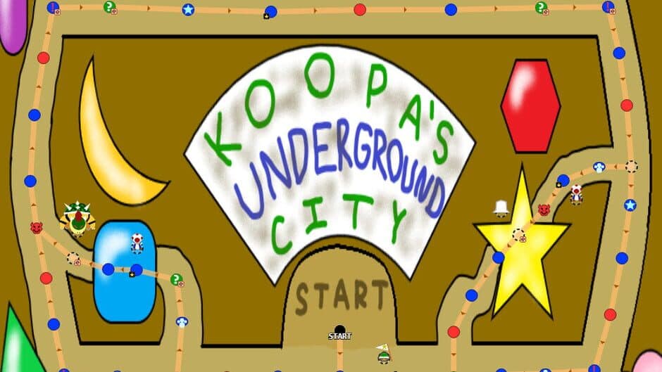MP1: Koopa's Underground City artwork 1