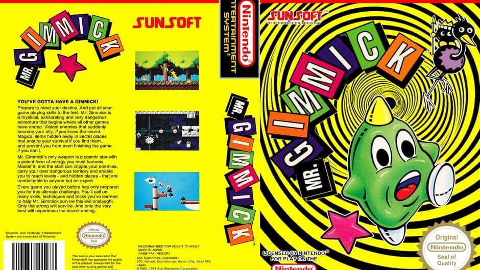Mr. Gimmick artwork 1