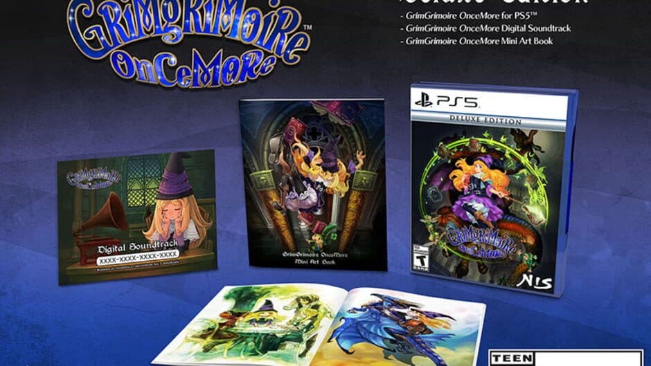 GrimGrimoire OnceMore: Deluxe Edition artwork 1
