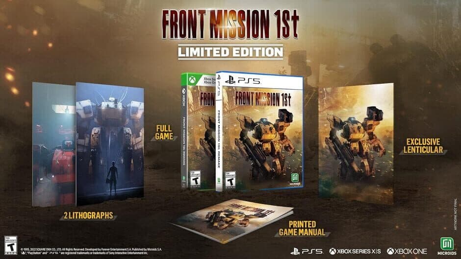 Front Mission: 1st Remake - Limited Edition artwork 1