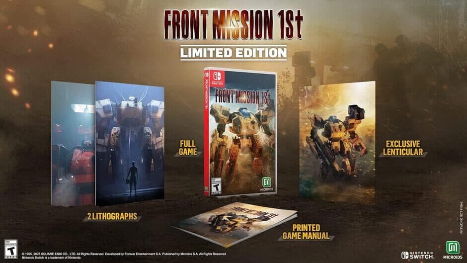 Front Mission: 1st Remake - Limited Edition artwork 2