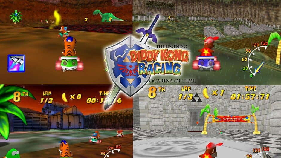 Diddy Kong Racing: Ocarina of Time artwork 1