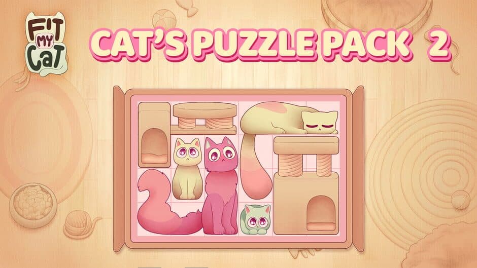 Fit My Cat: Cat's Puzzle Pack 2 artwork 1