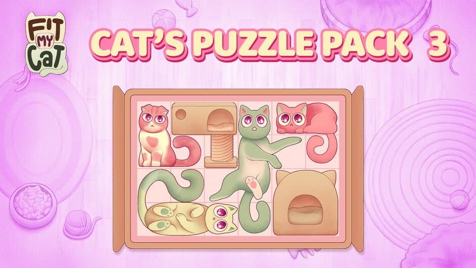 Fit My Cat: Cat's Puzzle Pack 3 artwork 1