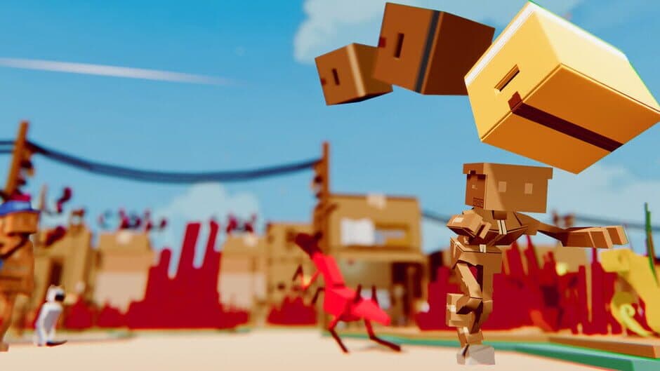 The Mystery of the Cardboard Island artwork 1
