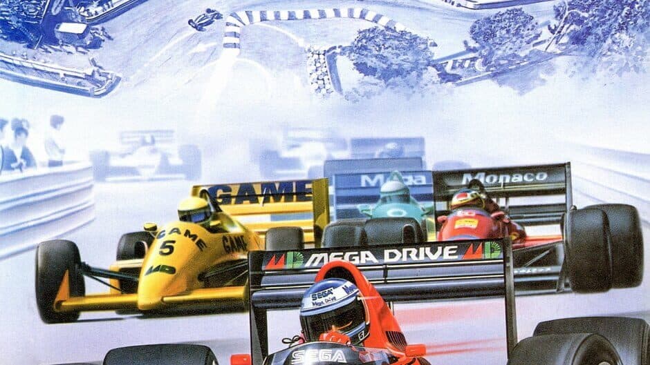 Super Monaco GP artwork 2