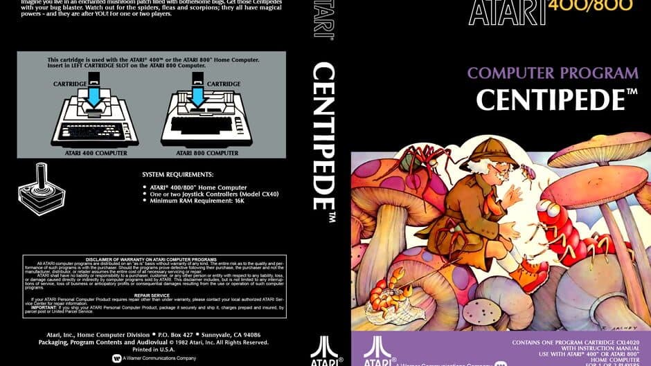 Centipede artwork 1