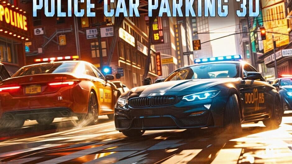 Police Car Parking 3D artwork 2