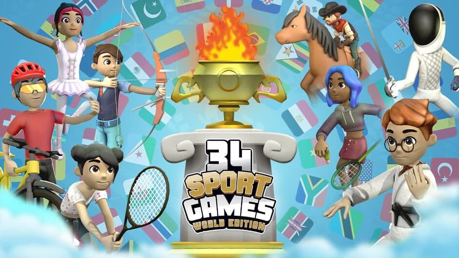34 Sports Games: World Edition artwork 1