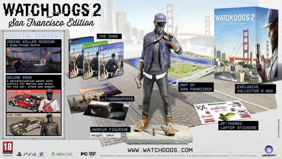 Watch Dogs 2: San Francisco Edition artwork 2