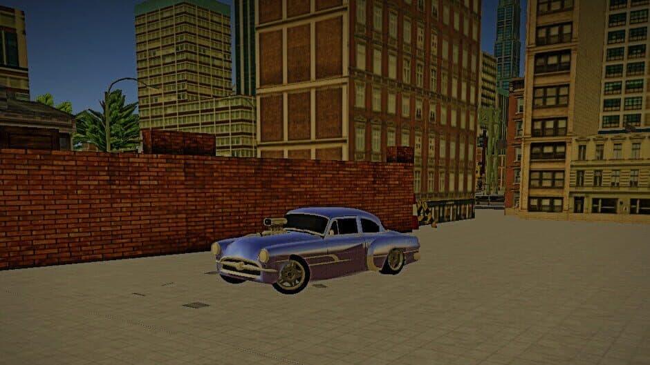 Park the Retro Car artwork 1