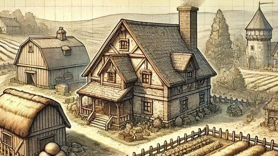 Medieval Farm artwork 1