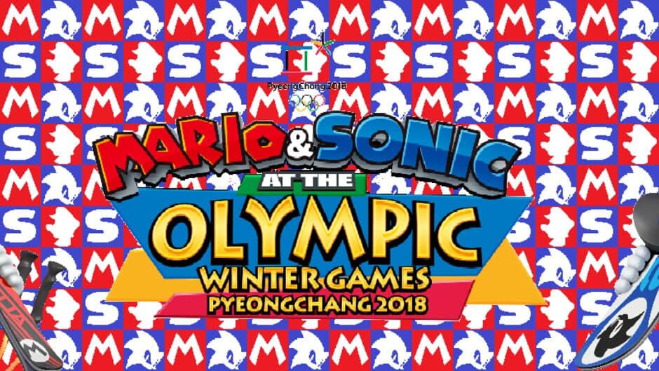 Mario & Sonic at The Olympic Winter Games Pyeongchang 2018 artwork 1