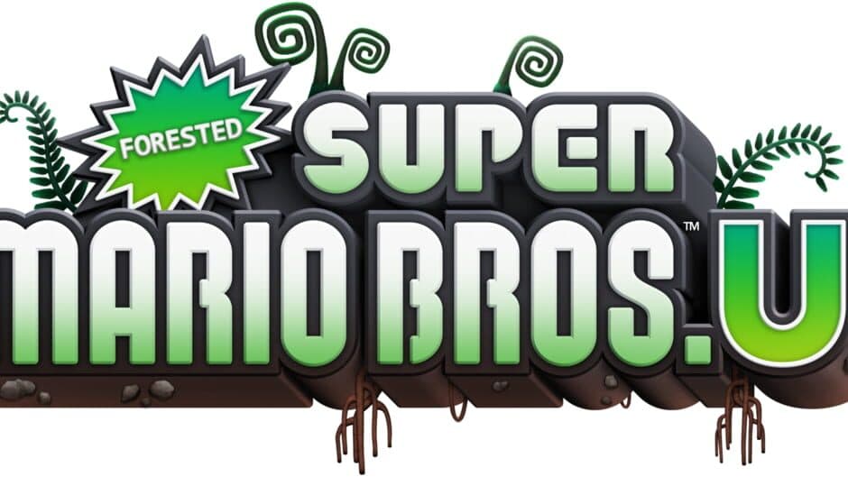 Forested Super Mario Bros. U artwork 1