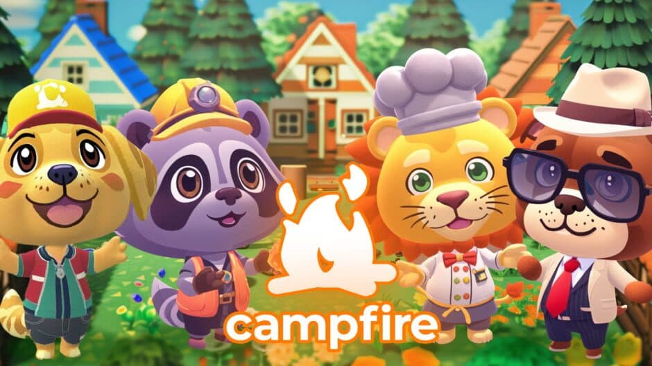 Campfire Cozy Friends artwork 1