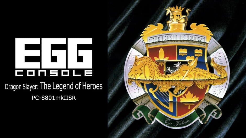 Eggconsole Dragon Slayer: The Legend of Heroes PC-8801mkIISR artwork 1