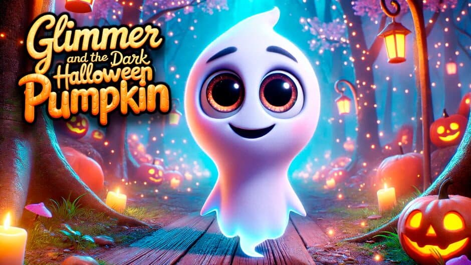 Glimmer and the Dark Halloween Pumpkin artwork 1