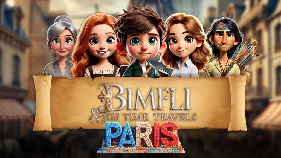 Bimfli & His Time Travels: Paris artwork 1
