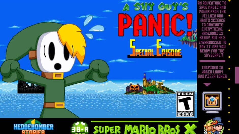 Hedgebomber Stories: A Shy Guy's Panic artwork 1