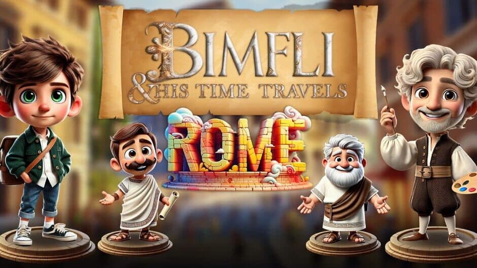 Bimfli & His Time Travels: Rome artwork 1