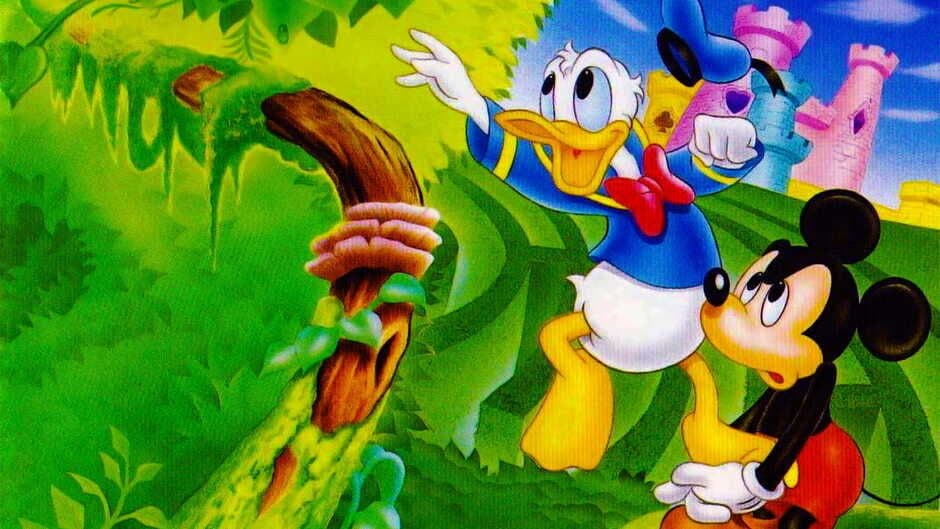 World of Illusion Starring Mickey Mouse and Donald Duck artwork 1