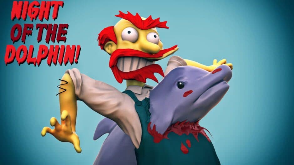 The Simpsons: Night of the Dolphin! artwork 1
