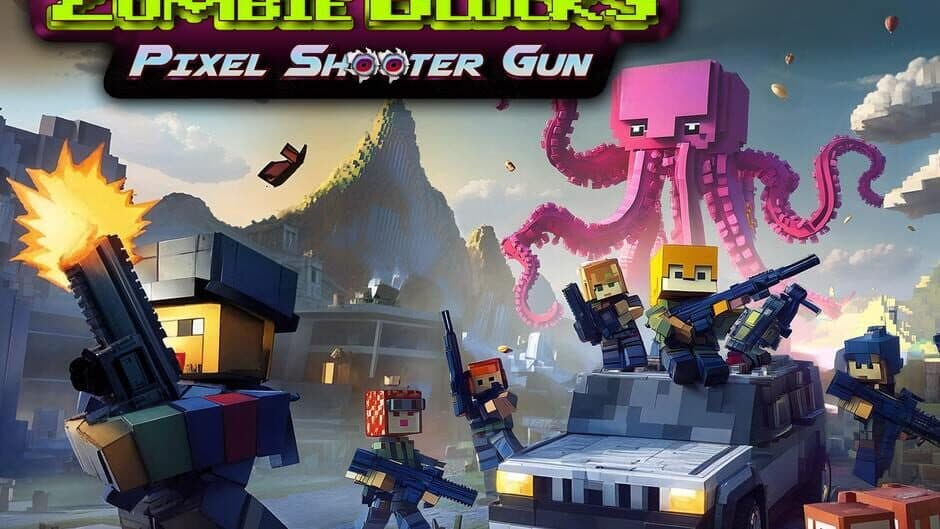 Zombie Blocks: Pixel Shooter Gun artwork 2
