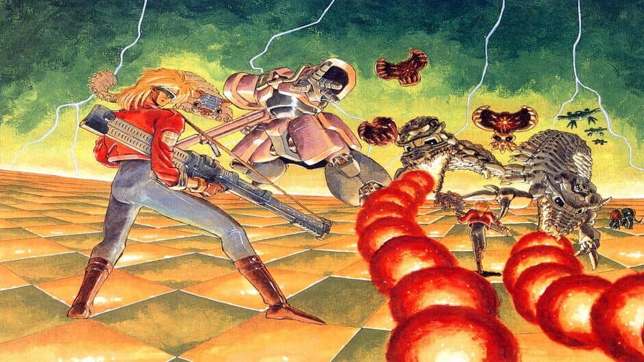Sega Ages 2500 Vol. 4: Space Harrier artwork 1