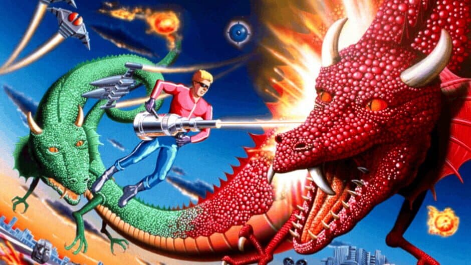 Space Harrier artwork 1