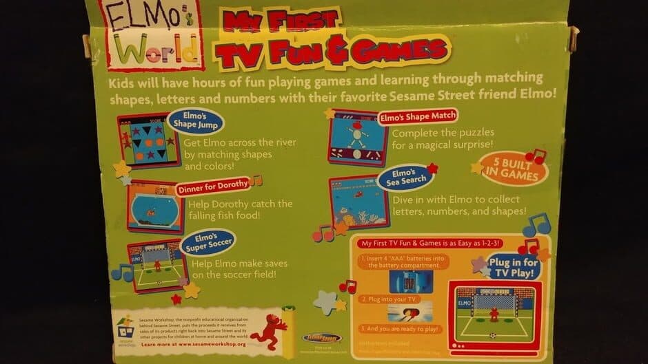 Sesame Street: Elmo's World artwork 1