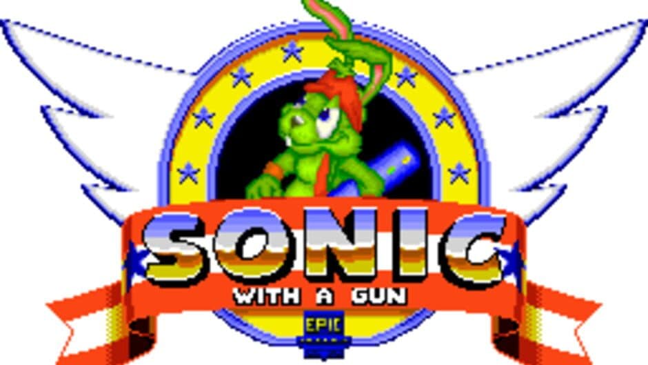 Sonic With a Gun artwork 1