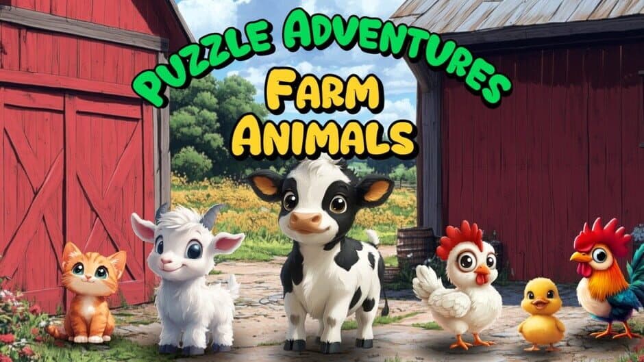 Puzzle Adventures: Farm Animals artwork 1
