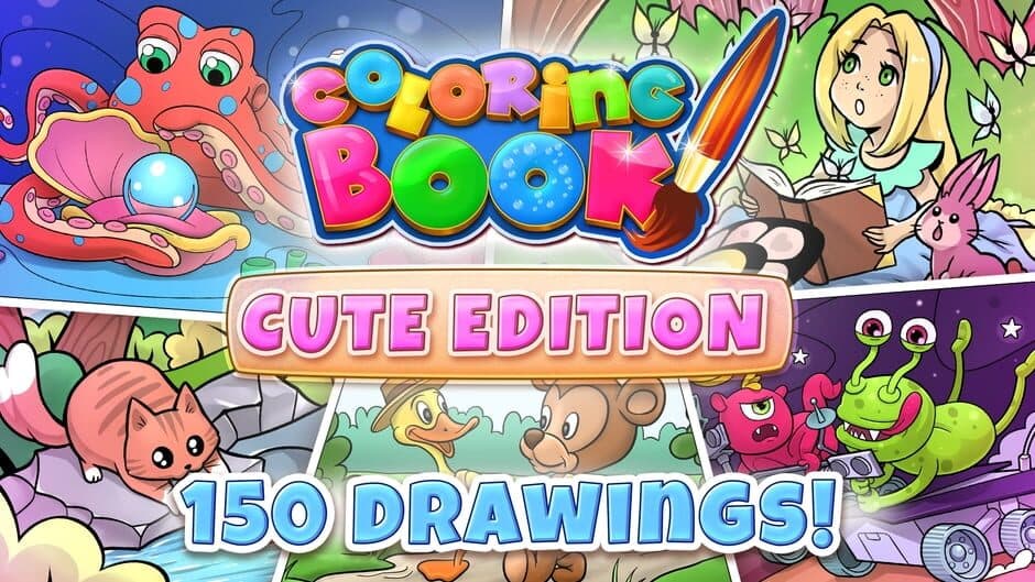 Coloring Book: Cute Edition artwork 1