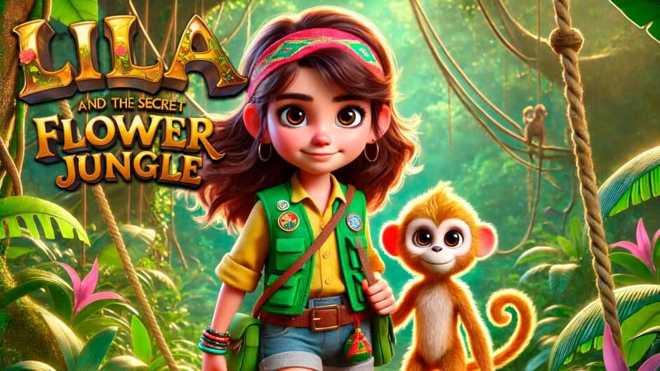 Lila and the Secret Flower Jungle artwork 1