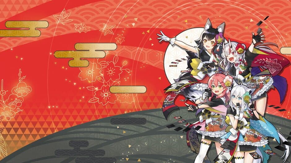 Hololive Holo's Hanafuda artwork 1