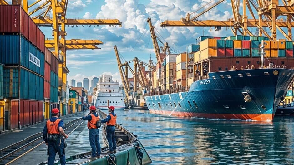 Port Logistics Simulator: Dockside Harbor Handling artwork 3