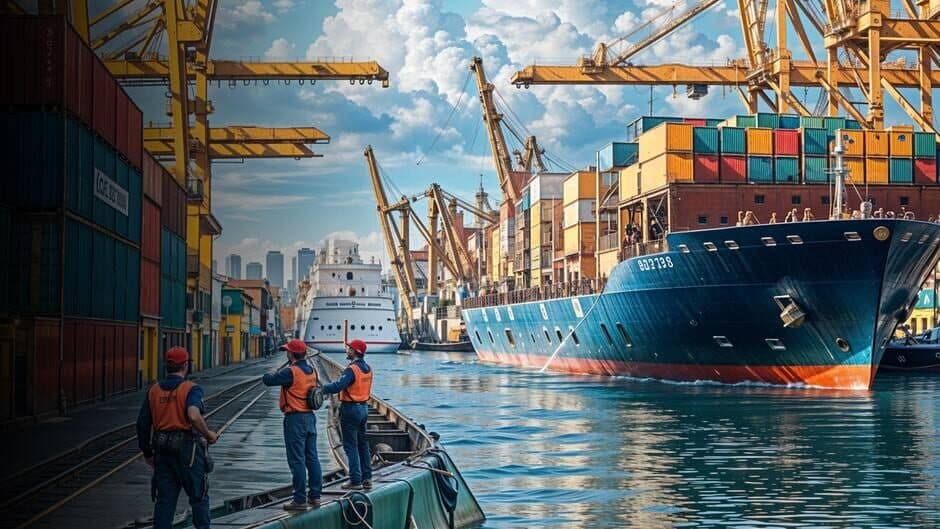 Port Logistics Simulator: Dockside Harbor Handling artwork 2