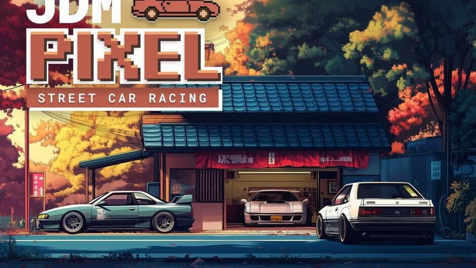 JDM Pixel Street Car Racing artwork 1