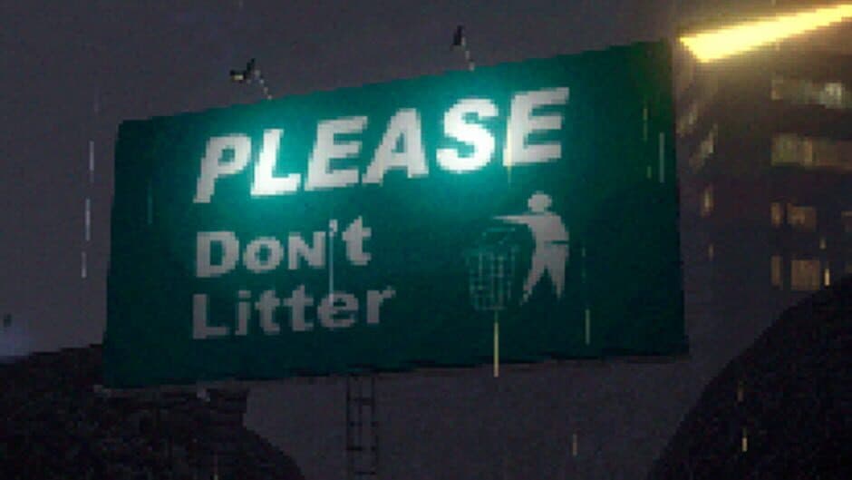 Please Don't Litter artwork 1