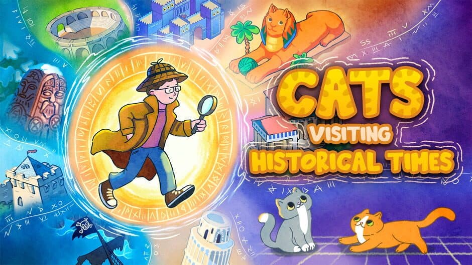 Cats Visiting Historical Times artwork 1