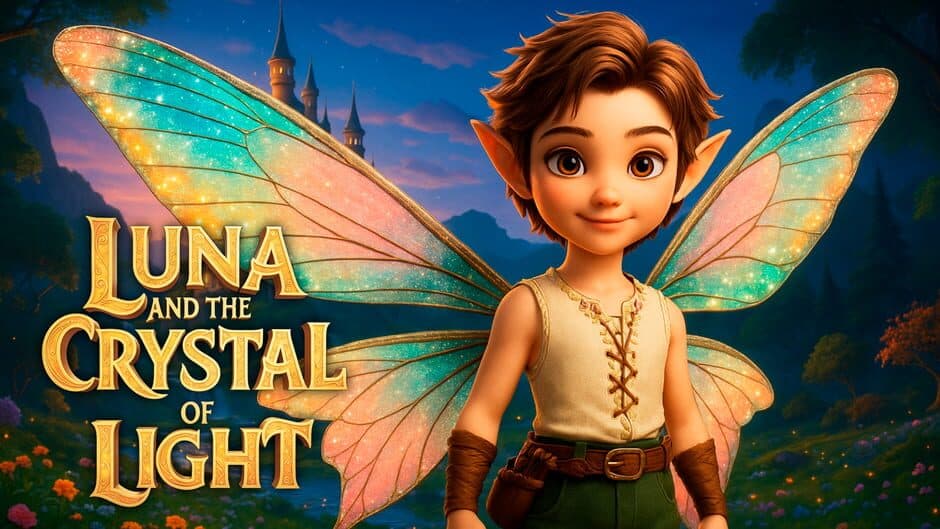 Luna and the Crystal of Light artwork 1