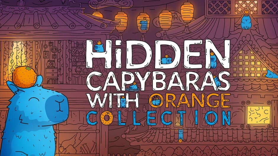 Hidden Capybaras with Orange: Collection artwork 1